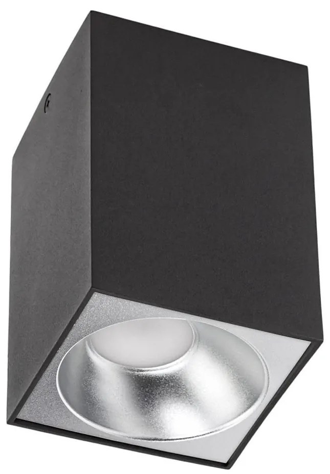 Bodové svietidlo CHLOE 1xGU10/50W/230V hranatý čierna