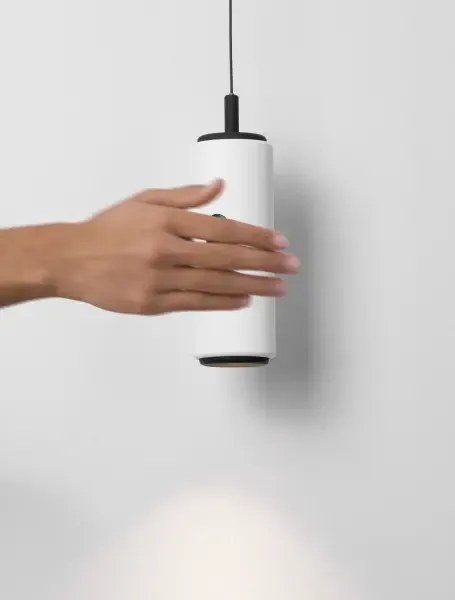 LED stmievateľné biele dizajnové svietidlo Holm