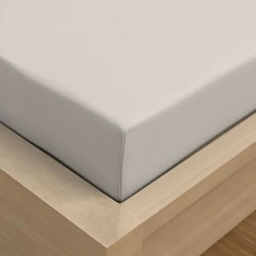 Kvalitex Saténové prestieradlo s gumou biela, 180 x 200 cm