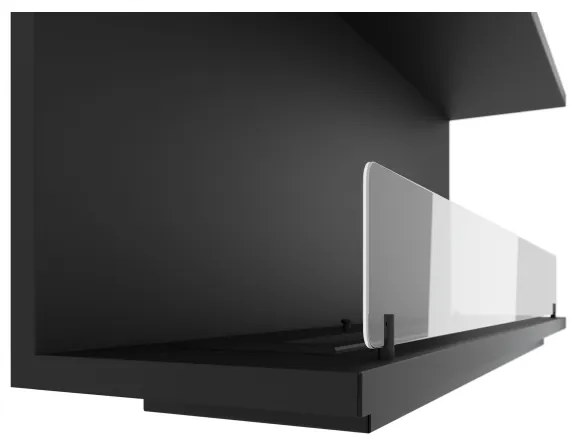 InFire - Vstavaný BIO krb 120x50 cm 3kW čierna