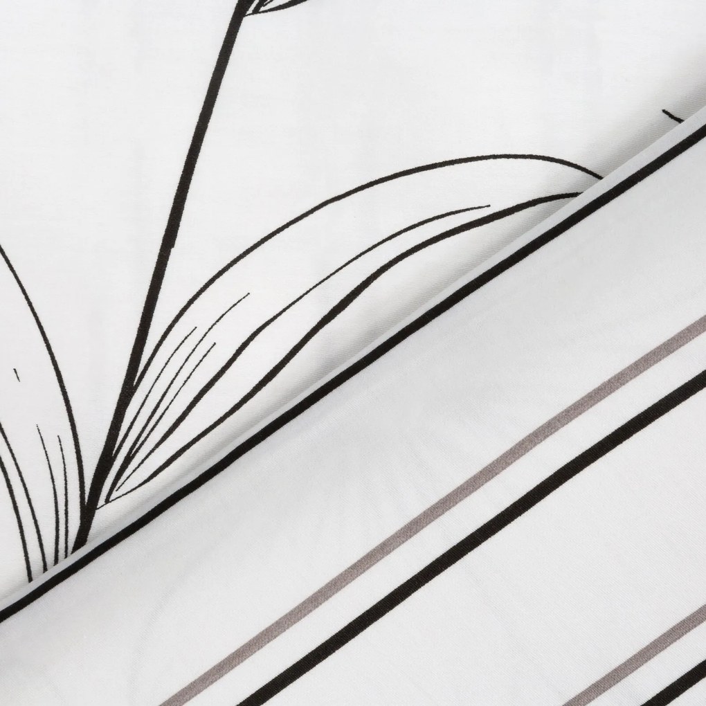 SATÉNOVÉ OBLIEČKY SPRING33 200X220 CM, 2 KS 70X80 CM KVETY