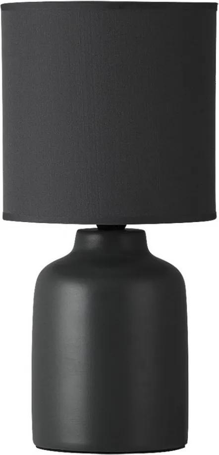 Rábalux Ida 4366 Nočná stolová lampa antracit keramika E14 MAX 40W IP20