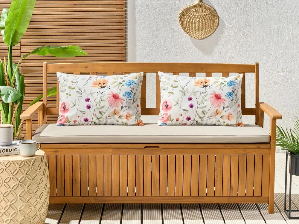 Sada 2 ozdobných vankúšov 40 x 60 cm Mones (viacfarebná). Vlastná spoľahlivá doprava až k Vám domov. 1077174