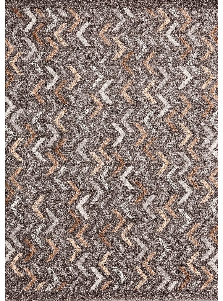 Koberec Casino dark grey/amber 120x170cm