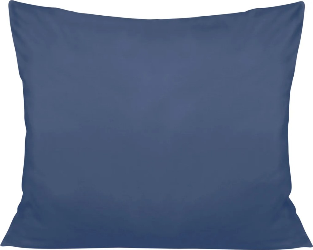 SATÉNOVÁ DEKORAČNÁ OBLIEČKA NA VANKÚŠ SATYNLOVE 40X60 CM TMAVOMODRÁ