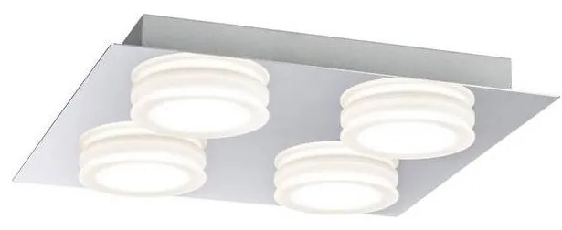 Paulmann Paulmann 70875 - 4xLED/5W IP23 Kúpeľňové stropné svietidlo DORADUS 230V W1954