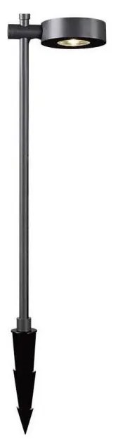 LED vonkajšie svietidlo LED/7W/230V 3000K IP65 čierne 102 cm