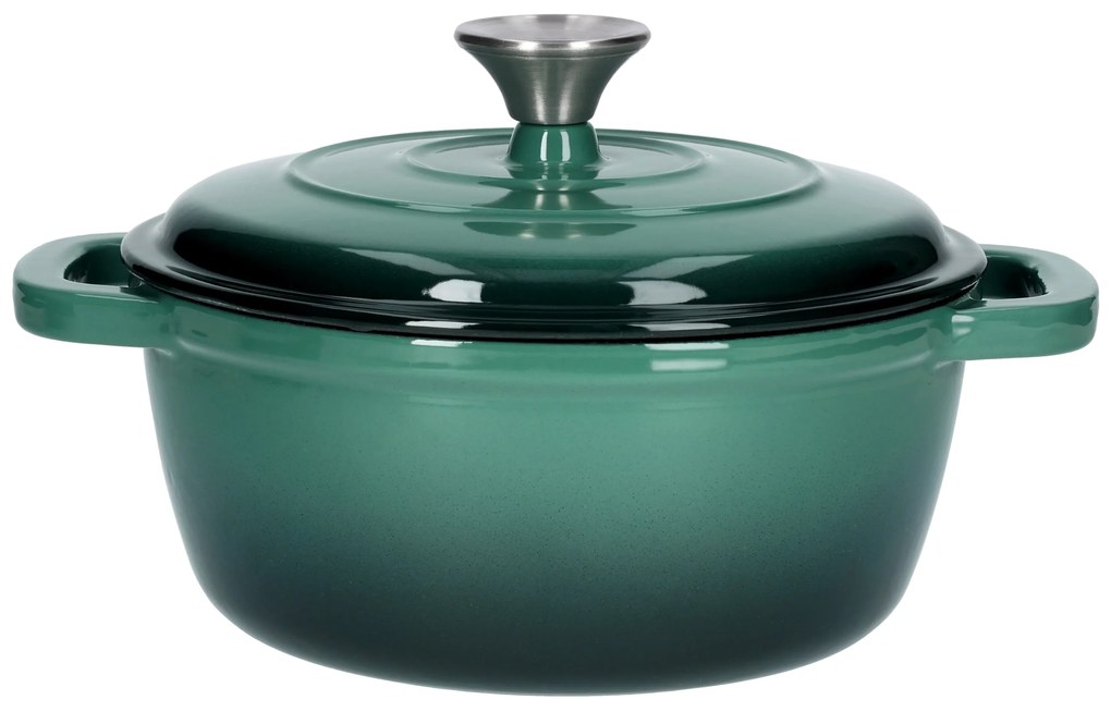 Silvercrest®  Liatinový hrniec, 2,8 l (zelená)  (100393108)