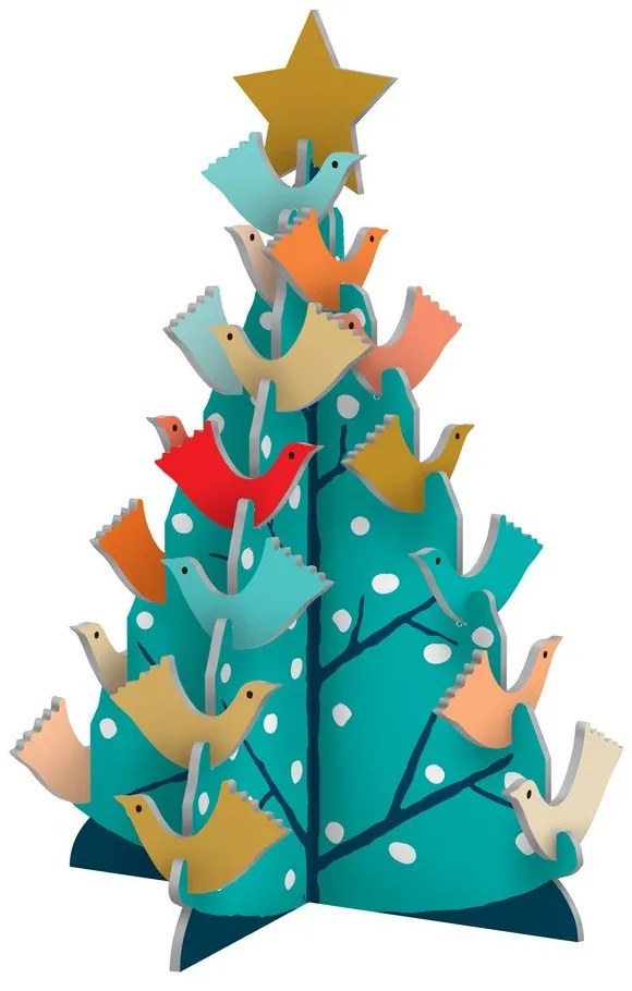 Adventný kalendár Brilliant Birds – Roger la Borde