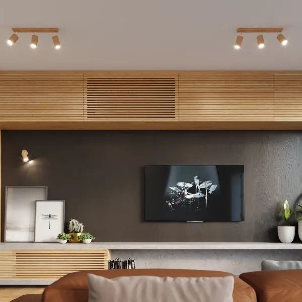 Sollux SL.0703 - Bodové svietidlo BERGE 3xGU10/40W/230V