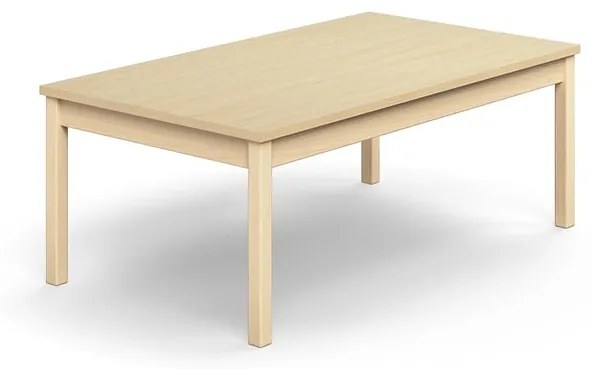 Stôl DECIBEL, 1400x800x530 mm, akustický HPL - breza