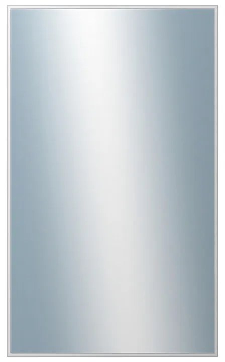 DANTIK - Zrkadlo v rámu, rozmer s rámom 60x100 cm z lišty Hliník strieborná (7269004)