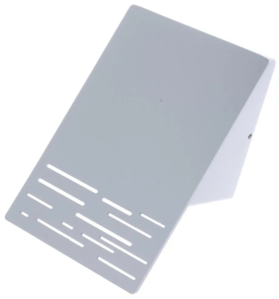 Exteriérové nástenné LED svietidlo Line, 1x LED 10w, biele