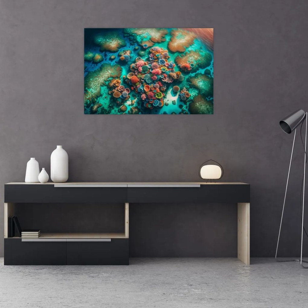 Obraz - Pohľad na more (90x60 cm)