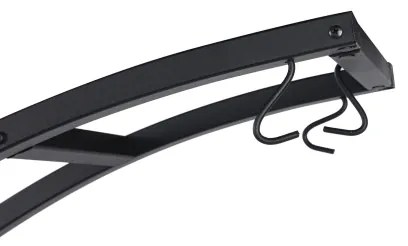 Stojan na kvetiny GARDEN 180x85 cm hnedá/čierna