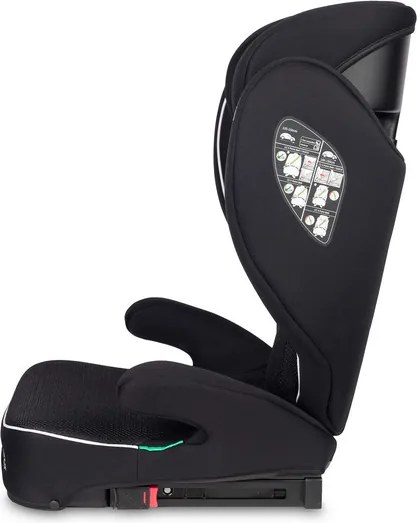 Autosedačka CARETERO BREEZY FIX BLACK (100-150cm)