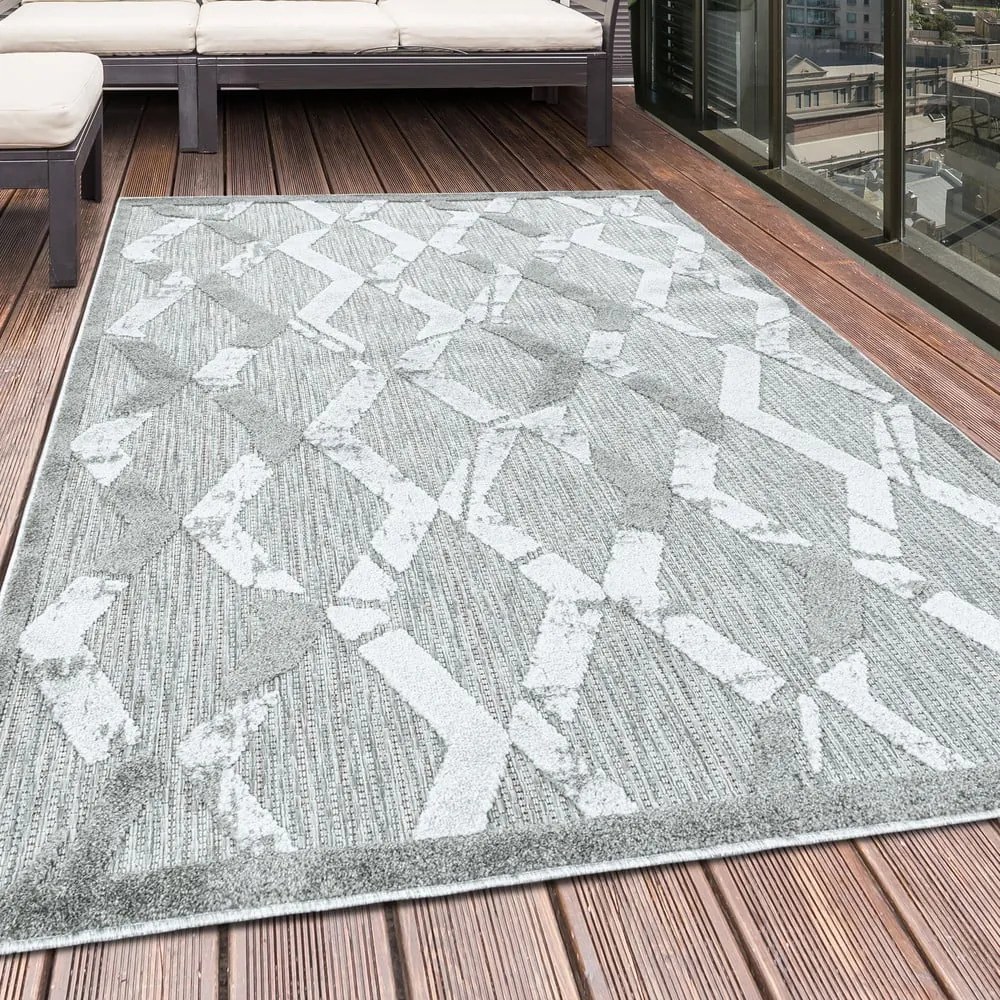 Svetlosivý vonkajší behúň 80x250 cm Bahama – Ayyildiz Carpets