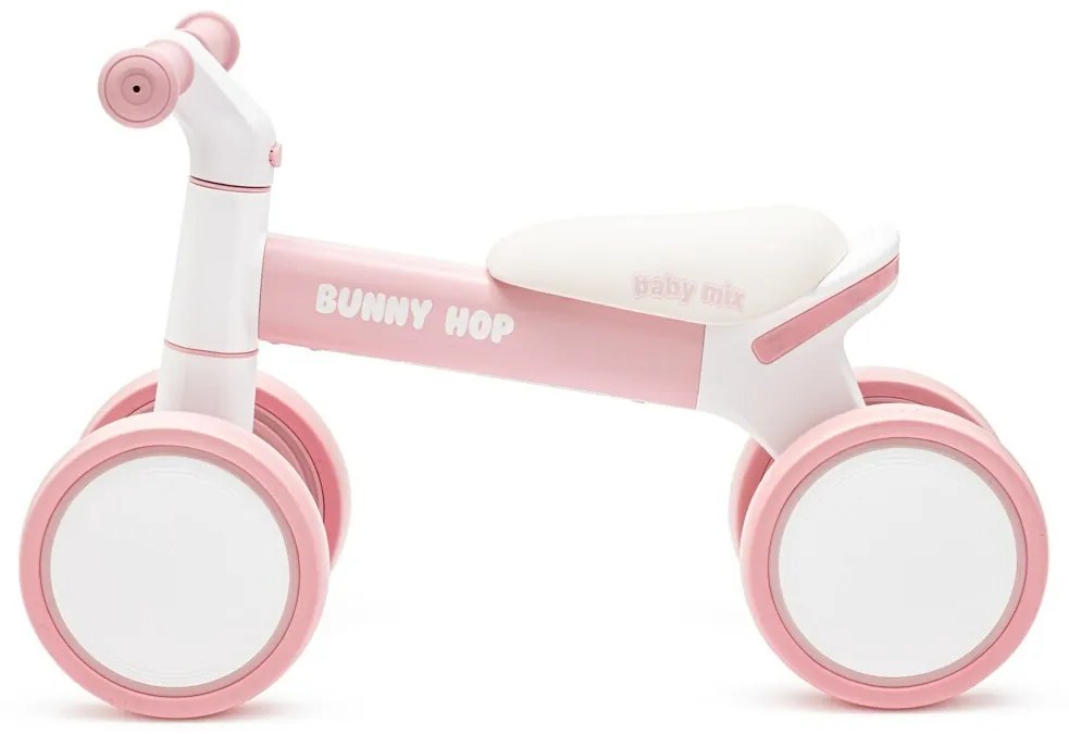 Baby Mix Detská odrážadlo Bunny Hop Ultralight,ružová