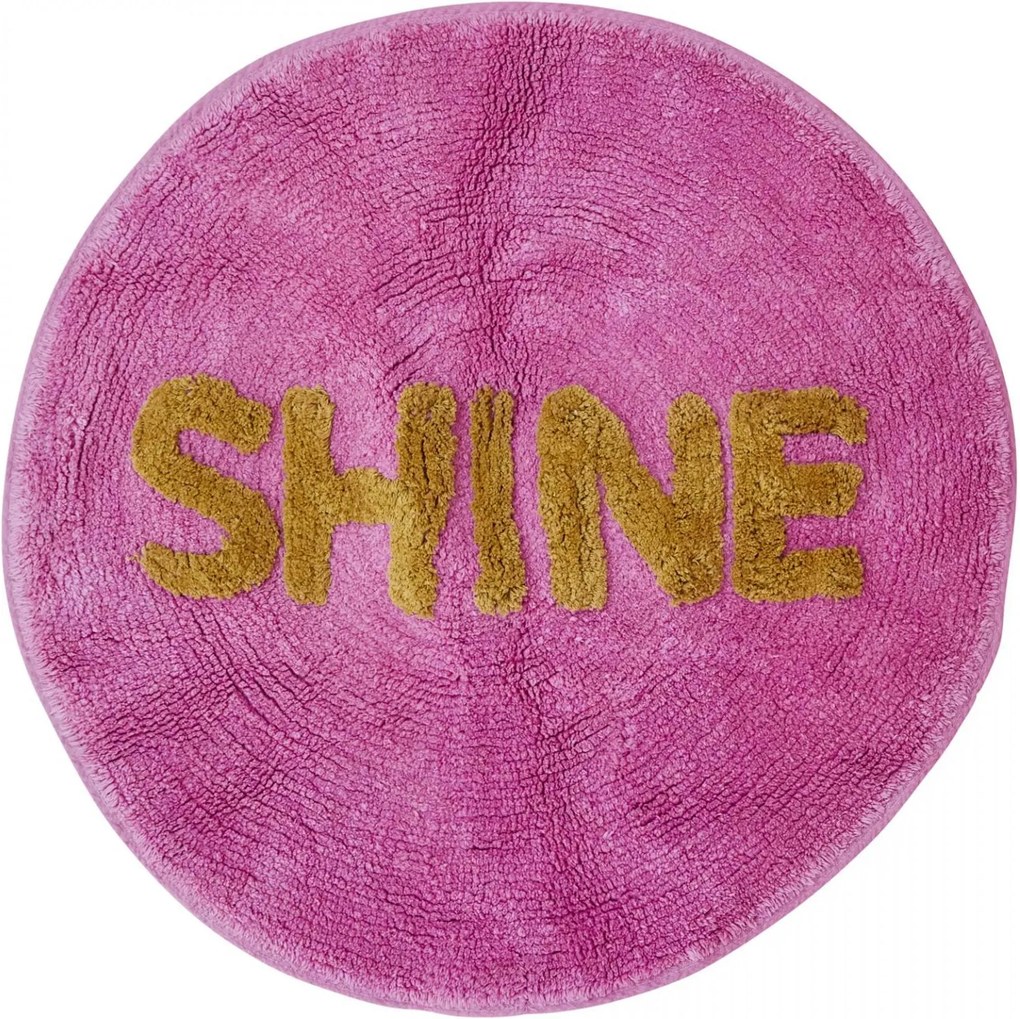 rice Kúpelňová predložka Shine Pink 75cm
