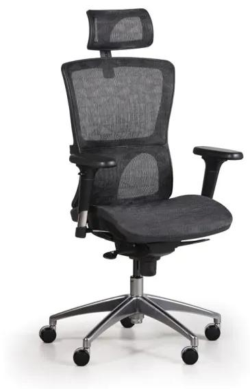 Kancelárska stolička LEXI, čierna
