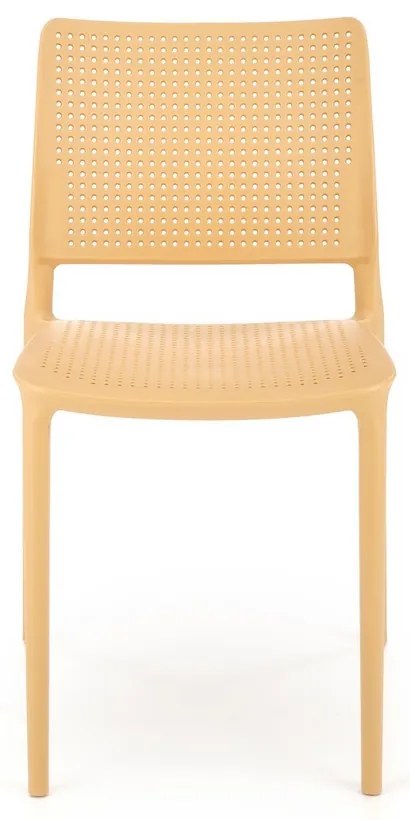 Jedálenská stolička Niles, oranžová