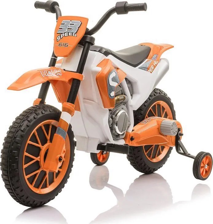LEAN CARS Elektrická motorka pre deti XMX616 oranžová
