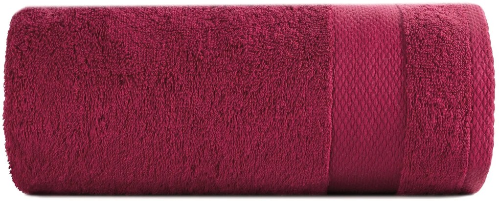 BAVLNENÝ UTERÁK LORITA 70X140 CM AMARANT