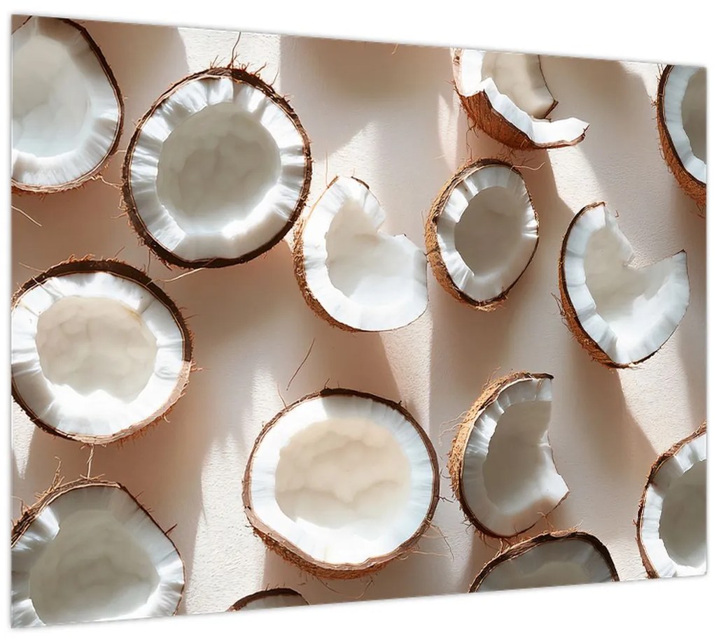 Obraz - Kokosové orechy (70x50 cm)