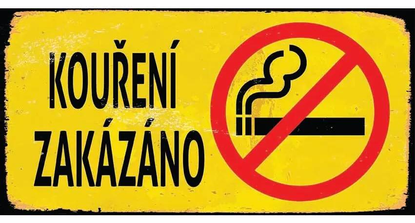 Ceduľa Kouření Zakázáno