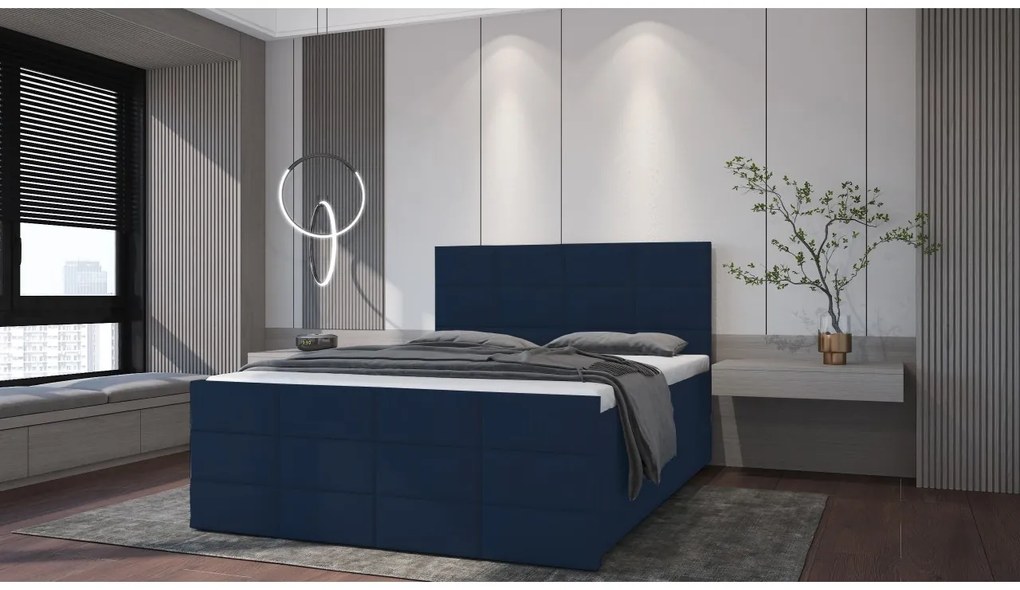 ČALÚNENÁ POSTEĽ S MATRACOM GOLDIE 140X200