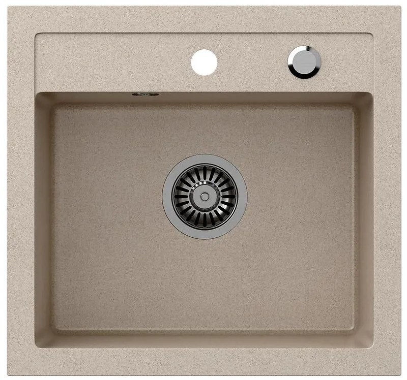 Drez Johnny 110 Steingran béžový 50x47x18.5 + sifón