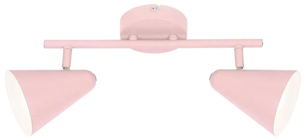 Bodové svietidlo AMOR 2xE14/40W/230V ružová