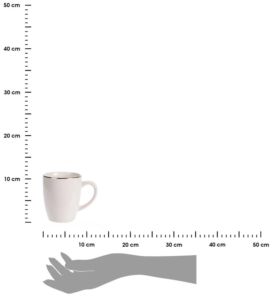 Porcelánový hrnček Ashley 340 ml