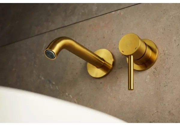 KFA Armatura 5039-810-31 - Umývadlová batéria na podomietkovú inštaláciu MOZA zlatá