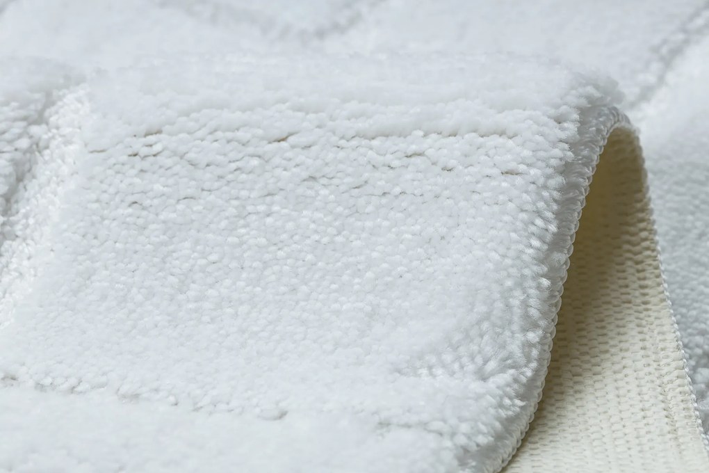 Koberec do kúpeľne SUPREME LINES, biely