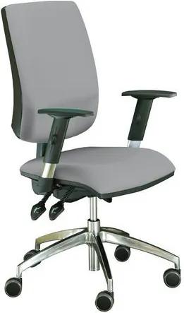 Kancelárska stolička Yoki Lux, sivá