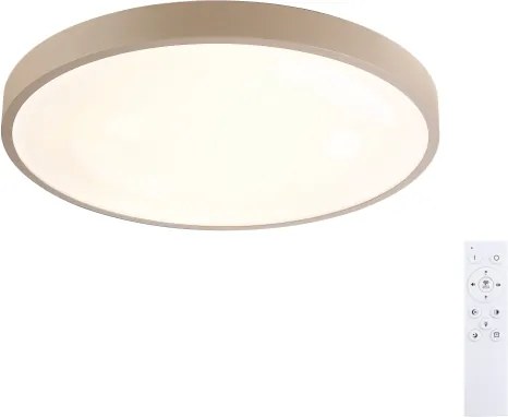 BRILAGI - stmievateľné LED svietidlo GLASS POOL DOUBLE LED/48W/230V 40 cm béžová + diaľkový ovládač