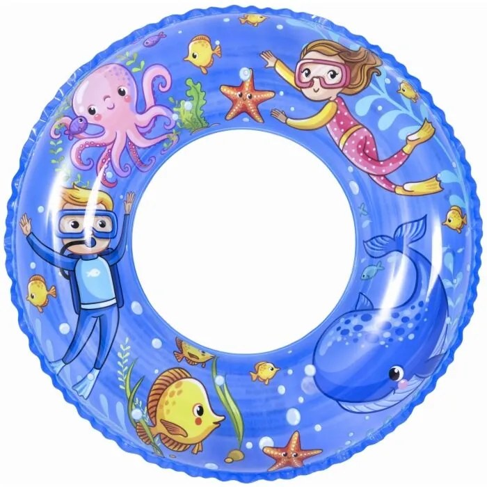 Nafukovací kruh SEA ADVENTURE 60 cm modrý