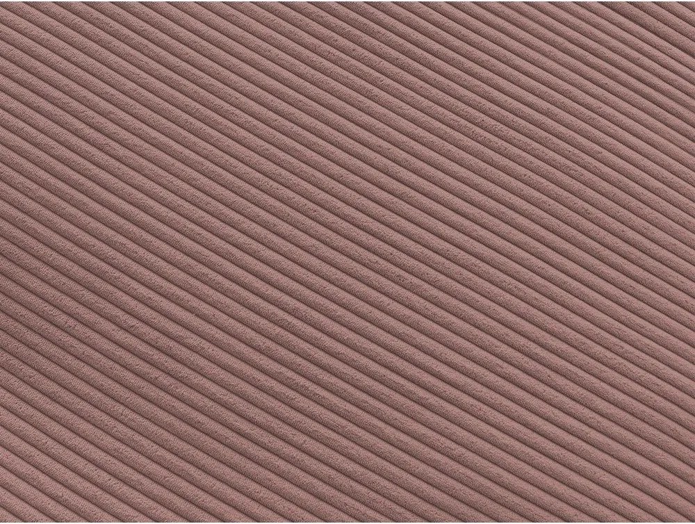 Ružová menčestrová rohová pohovka Belair – Bobochic Paris