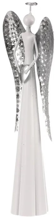 Anjel so srdcom kovový 26cm.