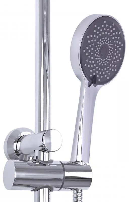 Erga Fanki, 3-funkčná ručná sprchová hlavica, chróm, ERG-YKA-BP.FANKI-CHR