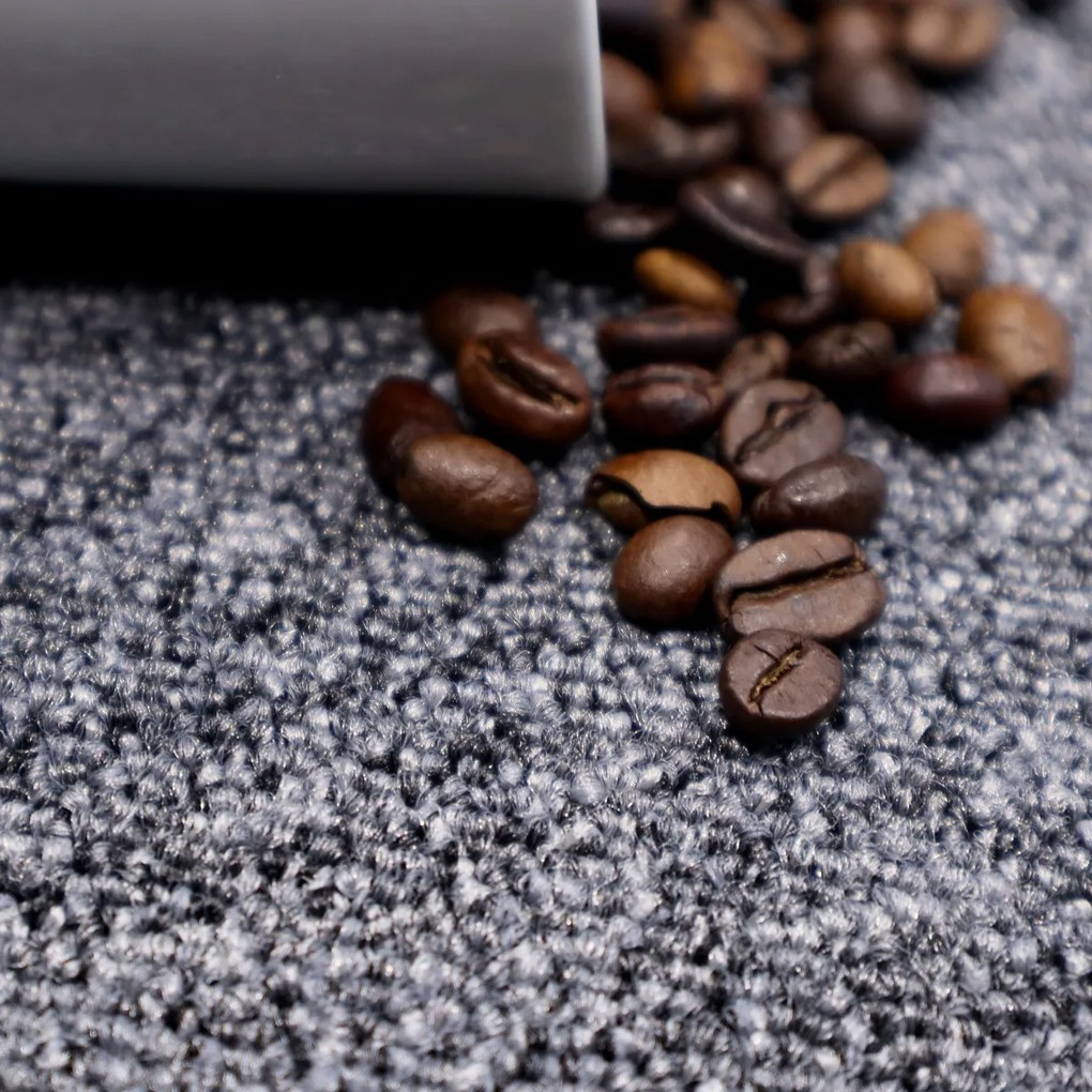 Metrážny koberec Classica 67, záťažový, na mieru, šíře 4m,5m, šedá, ab (mriežka), chodba / predsieň, Condor Carpets