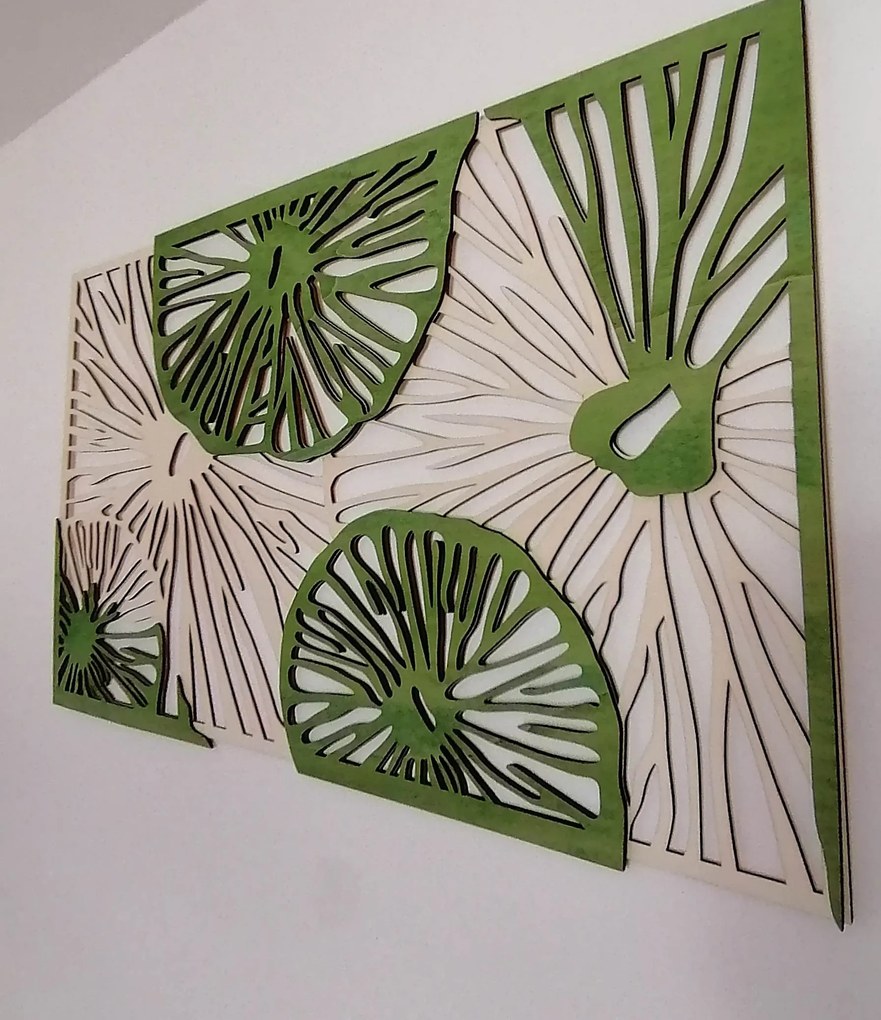 SENTOP | Moderný obraz na stenu I SENTOP PR0301 multi green