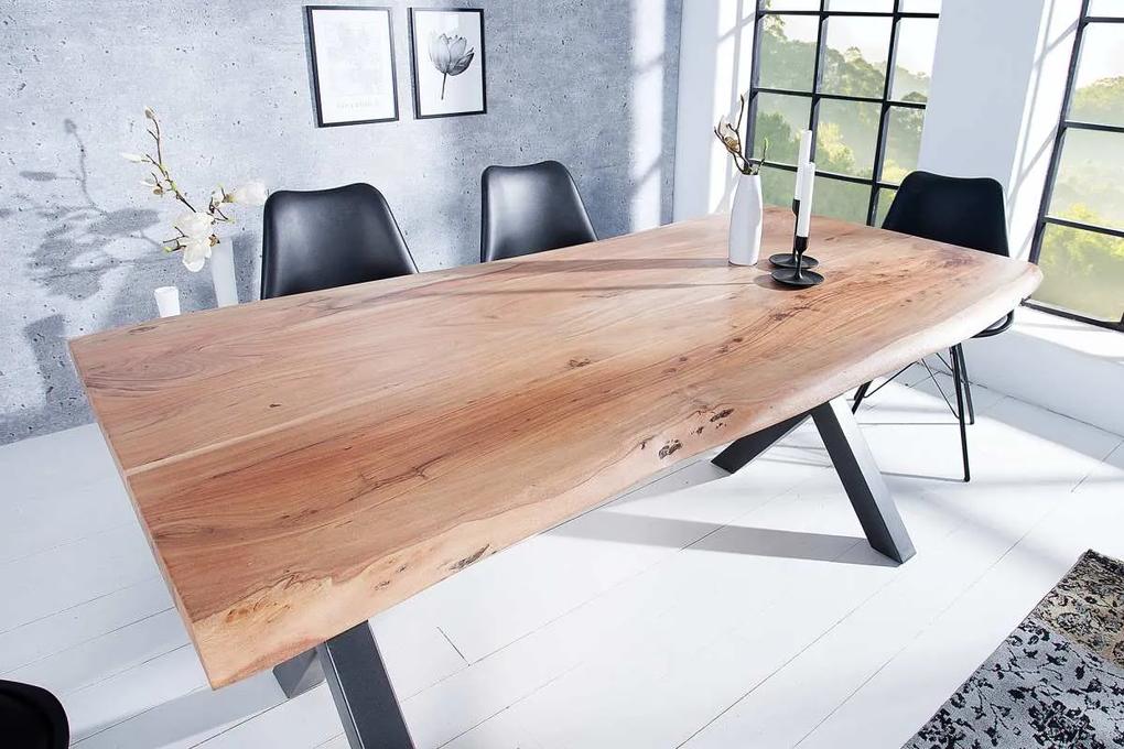 Luxusný jedálenský stôl Massive X 180 cm akácia