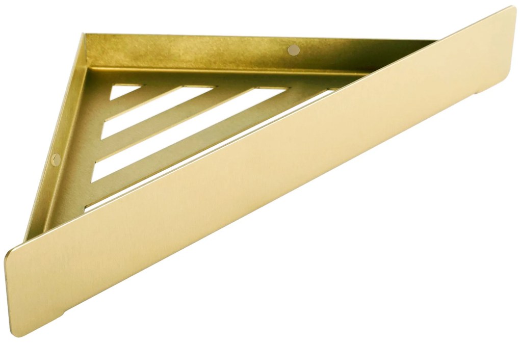 Rea Rea, kúpeľňová polica 285x145x40 mm, SF07, zlatá matná, REA-06013