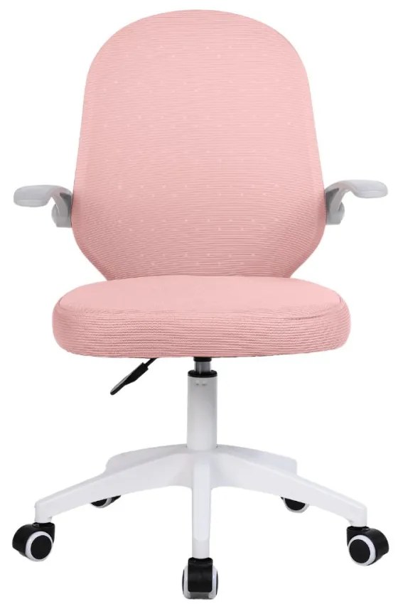 Detská otočná stolička Neoseat JUNI 012 — látka, ružová