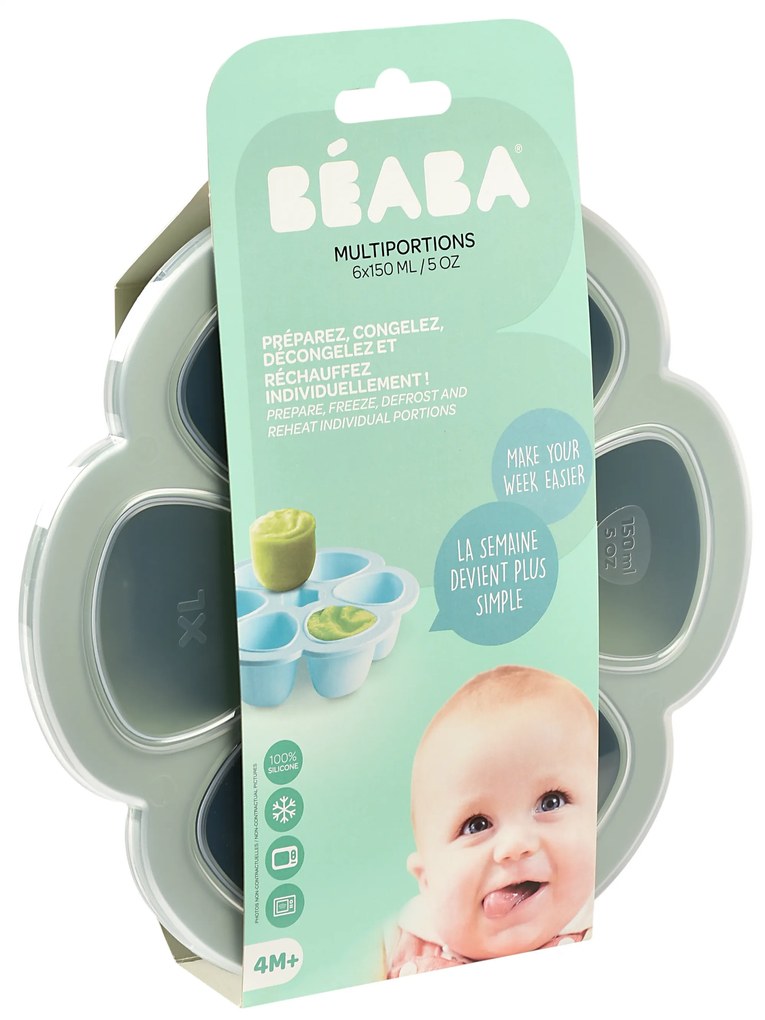 Multi-dávkovač na jedlo 6x 150ml Sage Green
