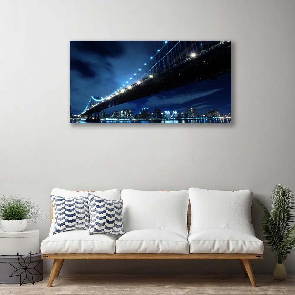 Obraz Canvas Most mesto architektúra 120x60 cm