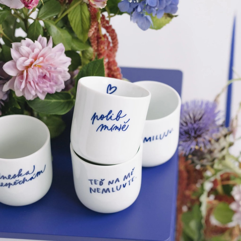 Bella Rose Porcelánový hrnček Polib m(n)ě 270 ml