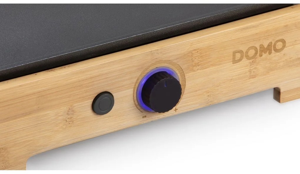 DOMO DO9271G stolný elektrický gril Plancha BambooStyle, L